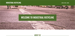 Desktop Screenshot of industrialrecyclingms.com